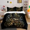 "Lucky Clover Decor Set" Bedding Set with 1 Duvet Cover 2 Pillowcases Single Double King Queen, Gift