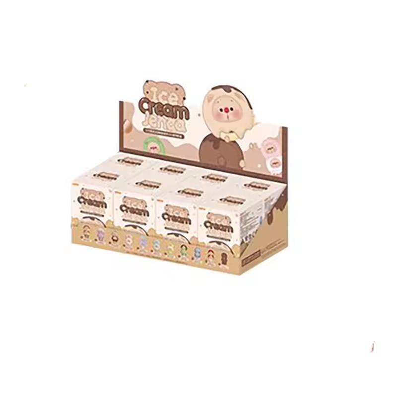 Oyo Bear Cub Ice Cream Series Anniversary Stackable Blind Box Trendy Mini Doll Gift Garage Kit Ornament Kids Gift Toy