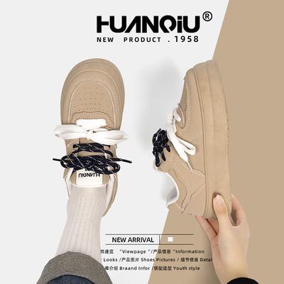 Глобальные ретро туфли на толстой подошве в гонконгском стиле женские 2025 весна новые дышащие повседневные универсальные спортивные туфли ZHQ3157