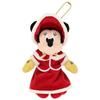 Disney Minnie Mouse Plush Badge Christmas 2023 Tokyo Disney Resort Exclusive