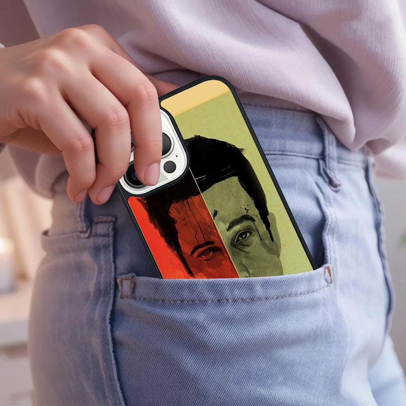 Movie fight club Pattern Phone Case For IPhone 18 17 Air 15 16e 14 13 Pro Max Coque 12 11 Pro Max PLUS cover