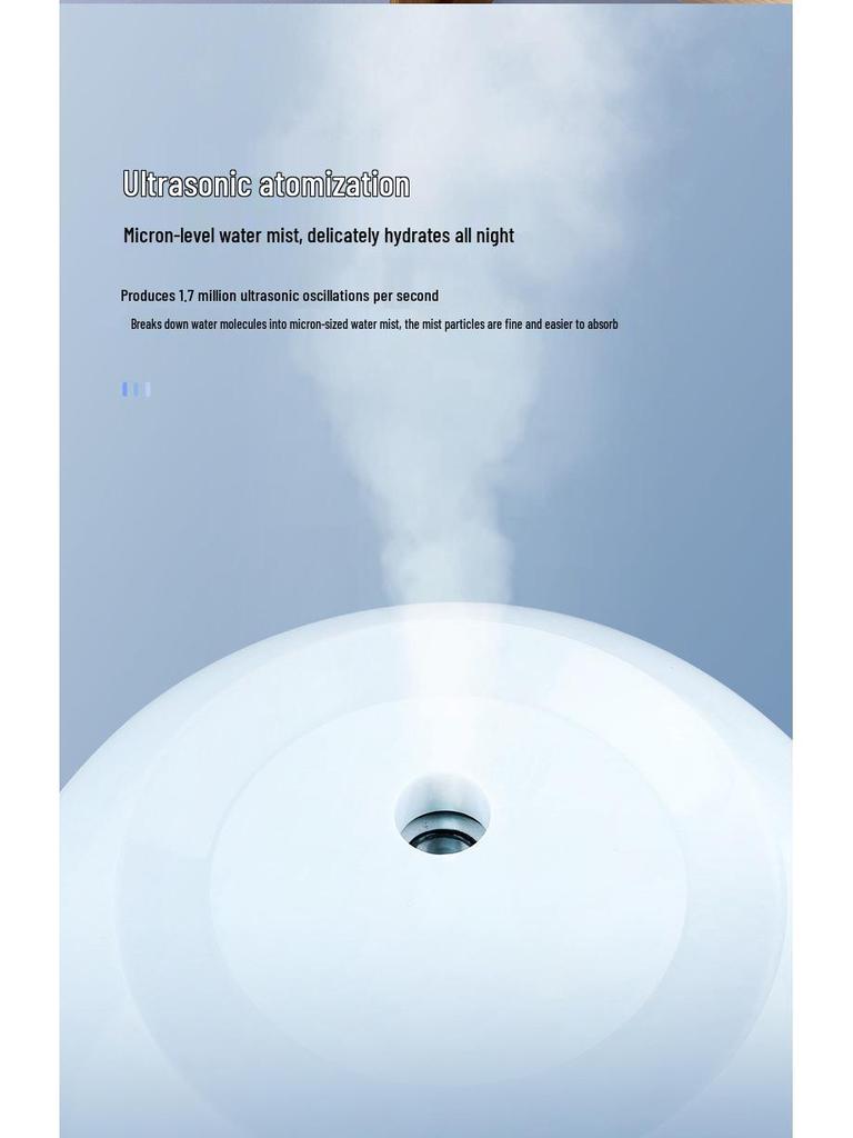 Мини Бесшумный USB Увлажнитель и Диффузор для Эфирных Масел для Дома, Офиса, Общежития - Компактный Очиститель Воздуха