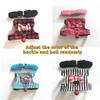 Adjustable Hamster Harness Escape-Proof Rabbit Vest Leash Pet Traction Rope  for Small Animal