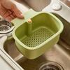 Large-capacity Detachable Water Drain Basket Home Kitchen Draining Rack Water Drain Basket Storage Rack for Separating Filters