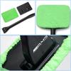Car Window Cleaner Brush Kit Windshield Cleaning Wash Tool For Mercedes Benz AMG W212 W205 W246 W177 W176 W213 GLC GLE GLS ML Welcome Laser Logo Lamp