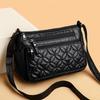 Women's Bag, New Zipper Single Shoulder Messenger Women's Bag Small Square Bag.