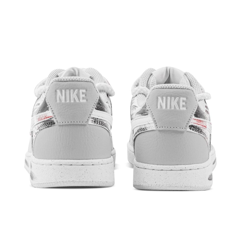 Nike Court Vision Cross Landscape Abrasion Resistant Low top Skateboard Shoes Men's Light Gray HM9862-002(Team773-)