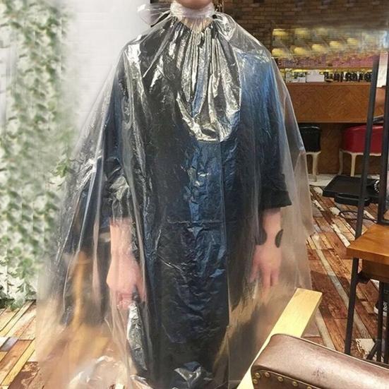 50 шт., бытовые одноразовые парикмахерские накидки с защитой от пятен, принадлежности для парикмахерских, фартук