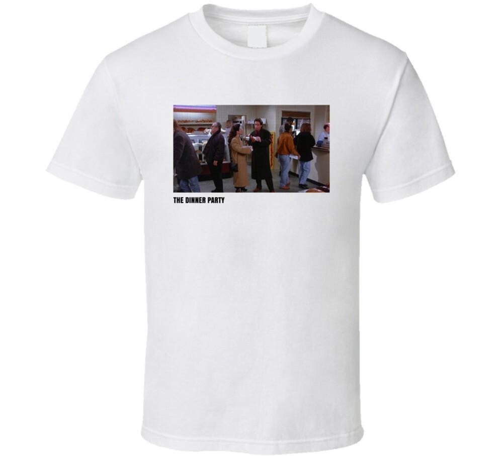 Seinfeld Episode Title The Dinner Party Tv Show Fan T Shirt Unisex T-Shirt