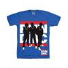 Унисекс футболка Run DMC: Силуэт (XX-Large)