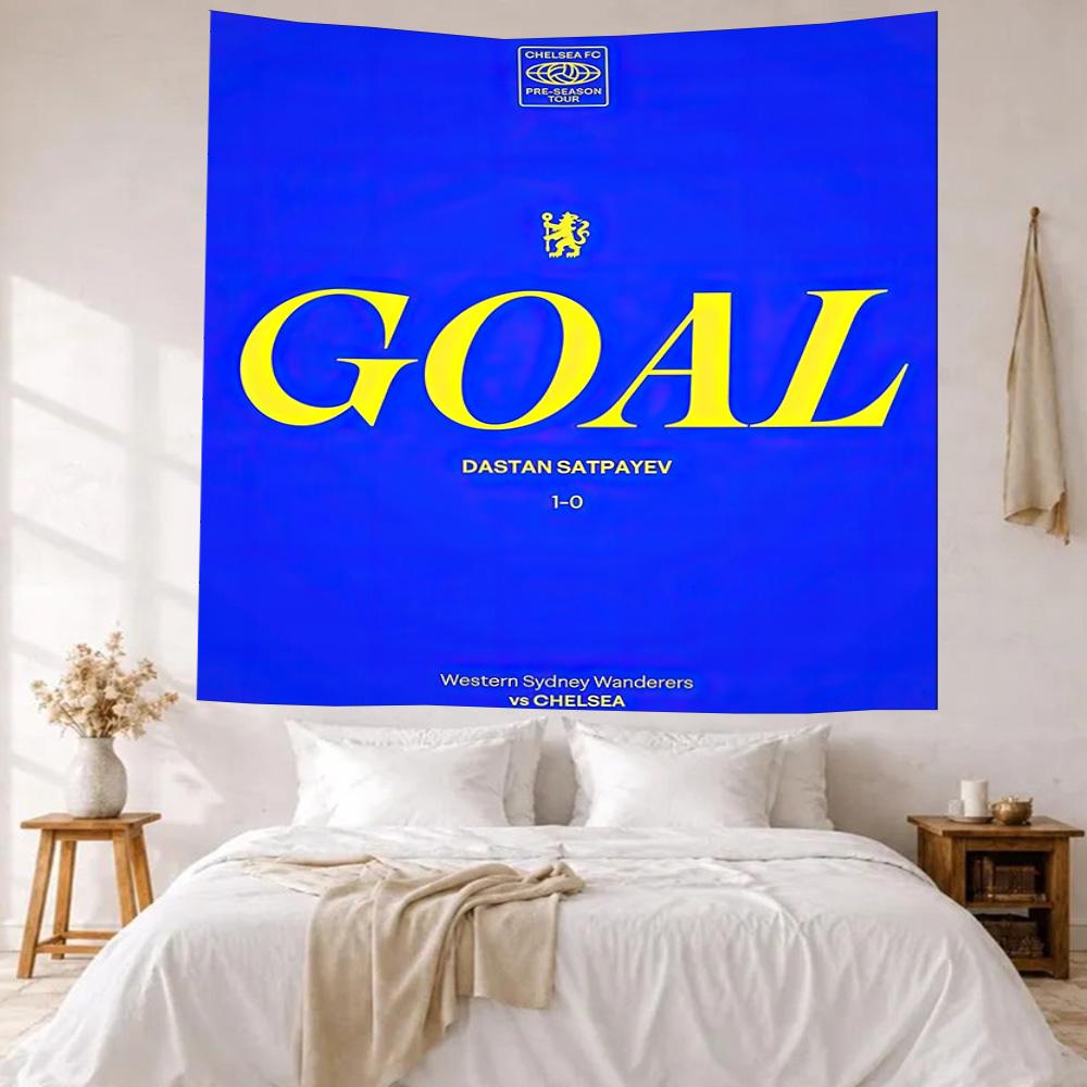Chelsea Wall Decor Tapestry Art For Pet Memorial Birthdaywedding Party Backdrop Family Gift
