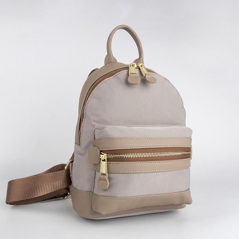 Кожаный рюкзак на молнии, черный кожаный рюкзак для женщин, дорожная сумка для хранения, студенческая сумка, сумка через плечо