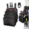 Сумка для инструментов 3-слойная водонепроницаемая Оксфордская сумка-держатель Рабочая поясная сумка для электрика Строительные работы Плотник Сад Механик