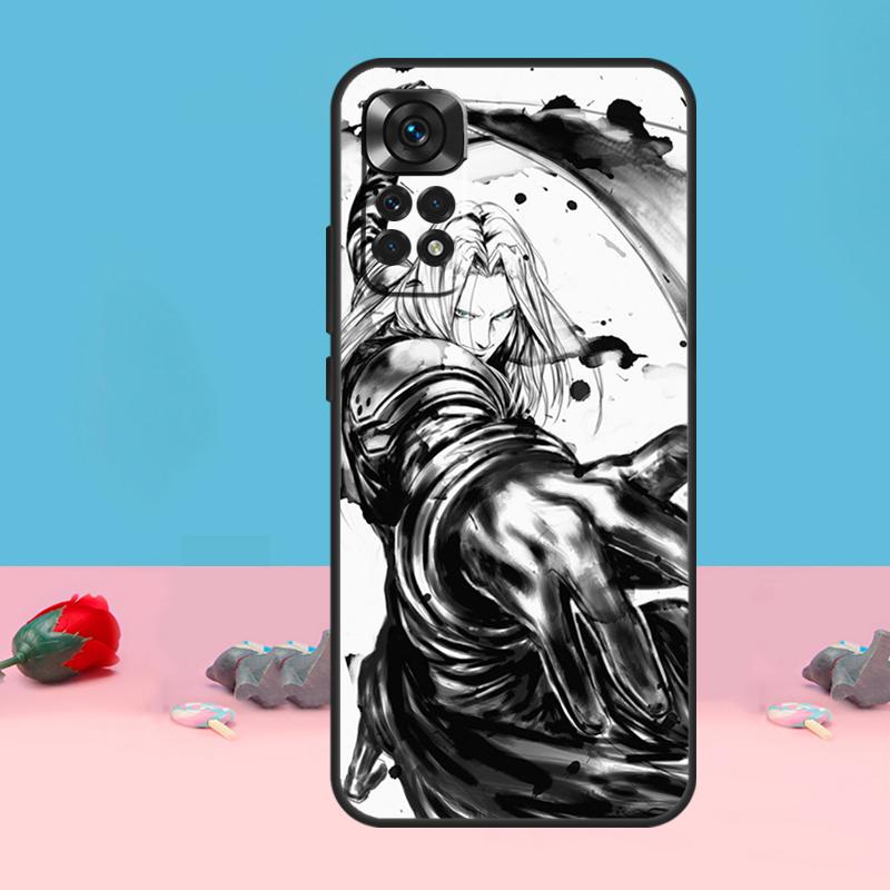 Чехол Final Fantasy Сефирот для Xiaomi Redmi Note 13 10 11 12 14 Pro 11S 12S Чехол для Redmi 15 12C 13C 14C 10C 15C
