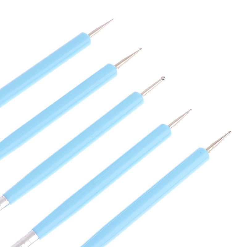 5 шт./компл. нержавеющая сталь двухголовочный инструмент для лепки из полимера и мягкой керамики силиконовые инструменты для моделирования искусства формовщики