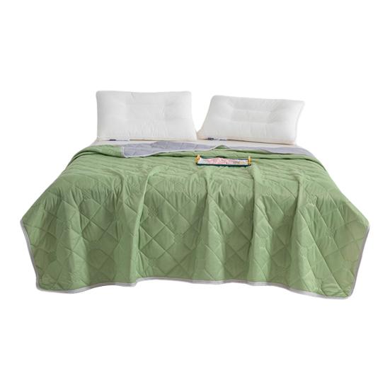 Охлаждающее одеяло Летнее одеяло Легкое Охлаждающие волокна Дышащее Тонкое Двустороннее Самоохлаждающееся Одеяло для сна для жарких ночей Спальня Путешествия