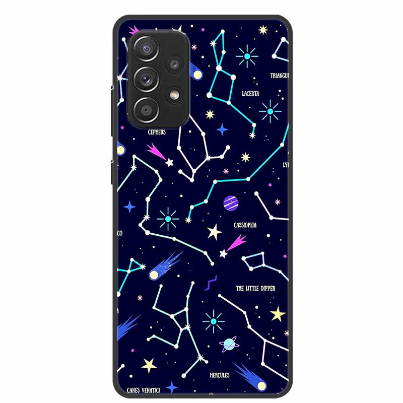 Для чехла Samsung A52s 5G противоударный мягкий силиконовый чехол из ТПУ для Samsung Galaxy A52s 5G чехлы для телефонов A52 S милый мультфильм