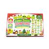 Горячий Рождественский Адвент-календарь Squishies 24 дня Отсчет Adviento Navidad Пельмень Сквиши Медленно Поднимающийся Сжимаемый Домашний Декор Подарок