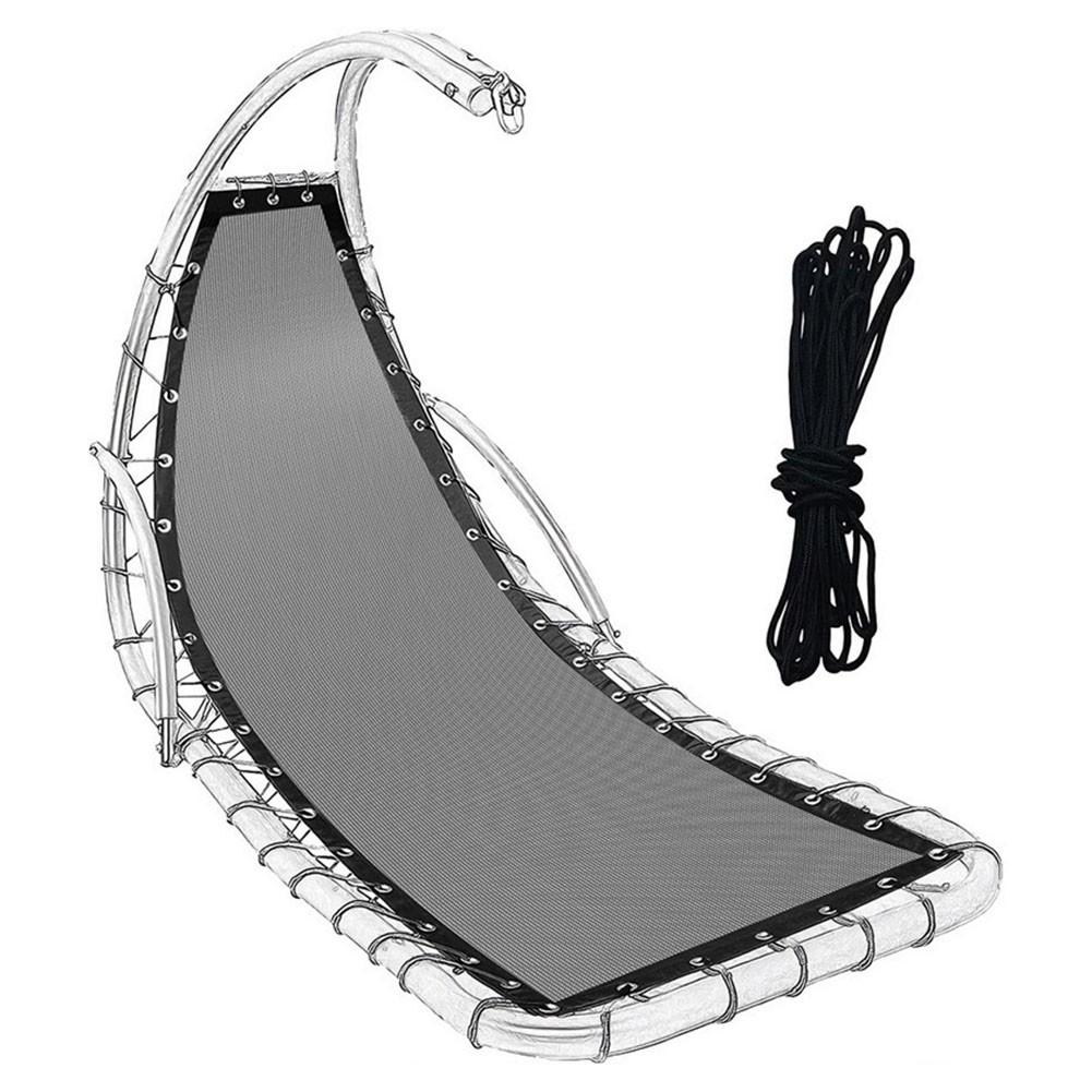 Подвесное кресло-качели, сменная ткань сиденья, рассчитанная на долговечность