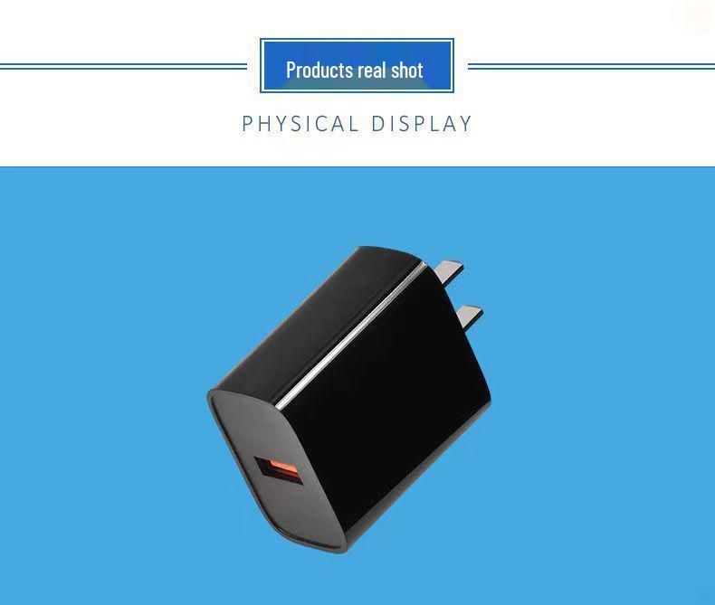 Супербыстрое зарядное устройство USB 66 Вт, совместимое с устройствами Android, Apple и Huawei
