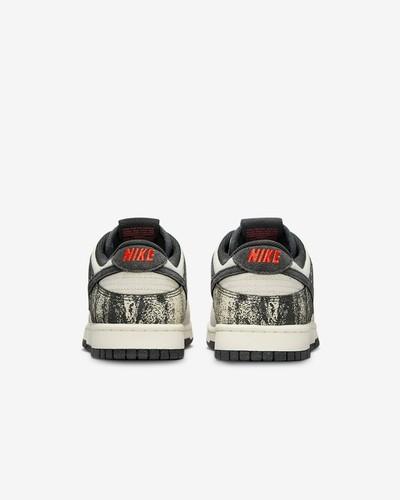 Nike Dunk Low Бледно-слоновая кость Офф-нуар Белый IB7720-1101 Унисекс