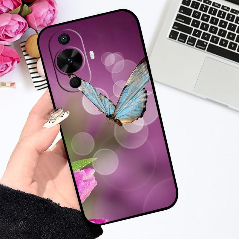 Чехол для Huawei Nova 12S Nova12S Милый Мультяшный Чехол Мягкий Силиконовый Чехол для Телефона Для Huawei Nova 12S Бампер Астронавт Раскрашенные Чехлы