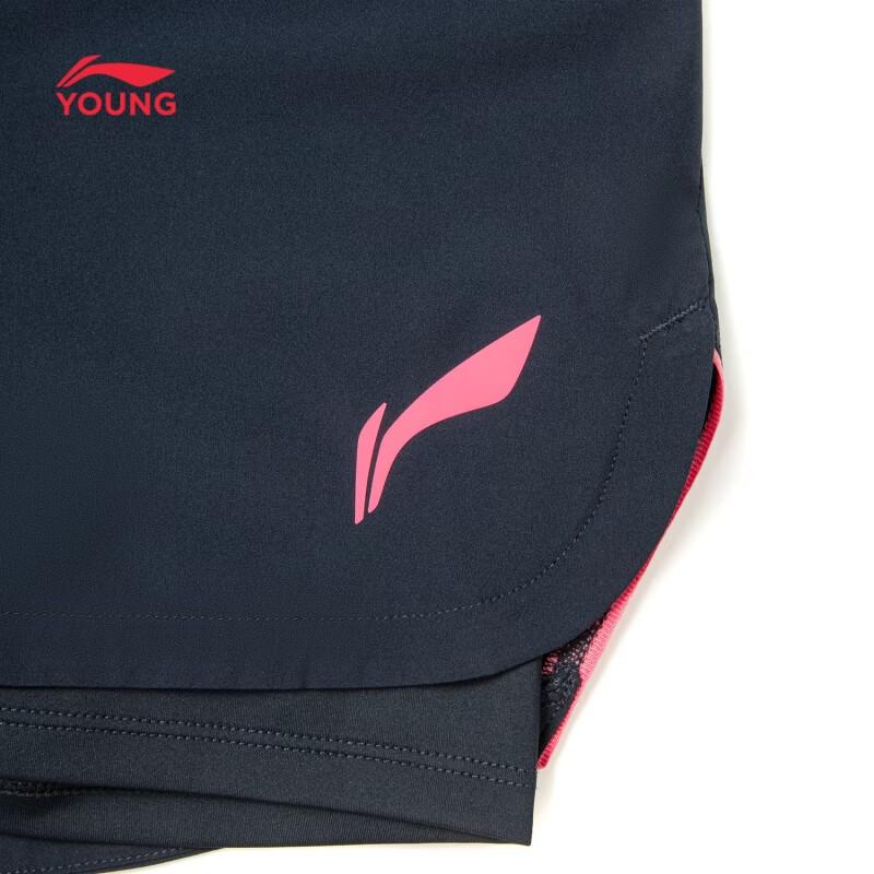 Li-Ning Спортивные шорты для девочек, быстросохнущие