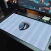 Sporting Kansas City Коврик для мыши большого размера Большая игровая подставка для стола Нескользящий Коврик для ноутбука Планшета Большой коврик для мыши XXL Игровой коврик для мини-ПК С заблокированным краем