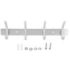 Stainless Steel Coat Hook 4 Hooks Coat Hanger Simple Style Coat Rack  Home Office
