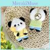 Sunflower Panda Plush Toys Bag Hanging Accessories Keychain Pendant Souvenir