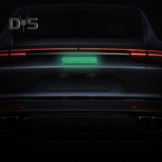 4 шт./компл. автомобильная светоотражающая наклейка 3D эпоксидная самоклеящаяся атмосферостойкая высокая яркость предупреждение о безопасности авто наклейка на дверь автомобильные принадлежности