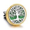 Stainless Steel Hollow Car Bracket Car Aromatherapy Trend Clip Life Tree Car Aromatherapy Clip Perfume Dispenser