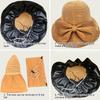 1 шт. Стильная соломенная шляпа с большими полями, солнцезащитный головной убор, ажурная УФ-защита, бант, ручная работа, крючком, солнцезащитная кепка