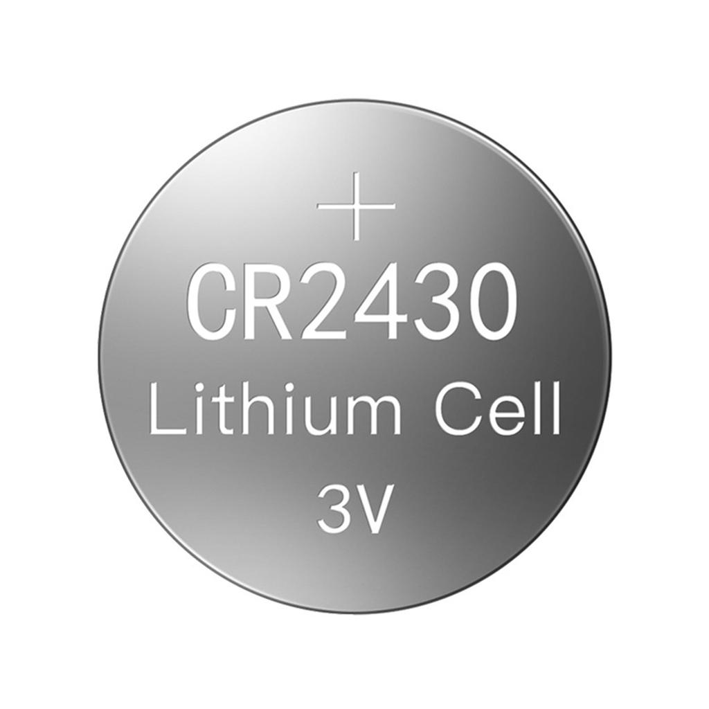 5 шт. батарейка CR2430 3 В литиевая батарейка-монета для автомобильного брелока, автомобильных пультов дистанционного управления, калькуляторов, игрушечных термометров со светодиодной подсветкой