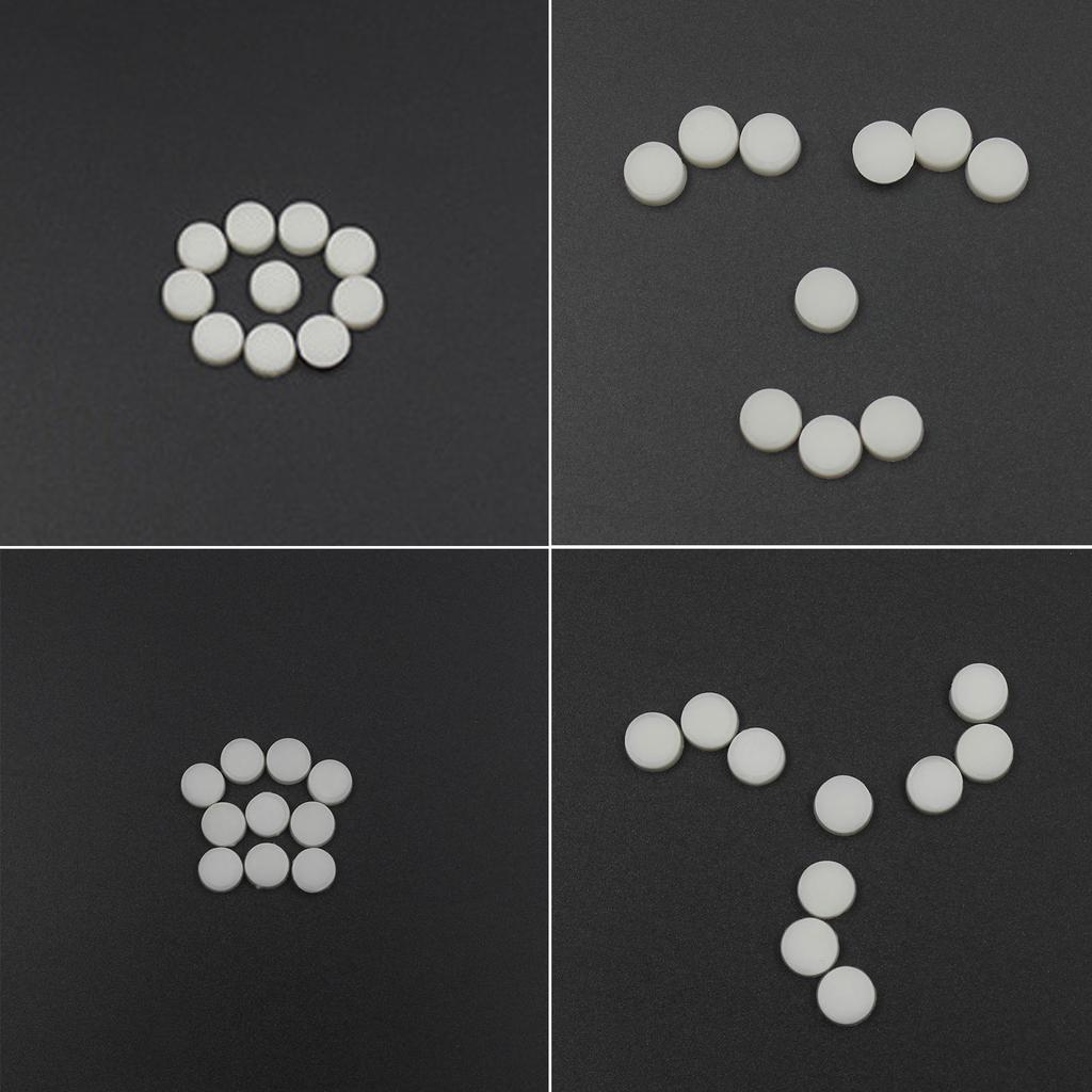 10 шт. Мягкие резиновые детали для ремонта флейт Аксессуары для флейт с открытыми отверстиями Заглушки для клавиш флейты Заглушки для открытых отверстий Крышки Заглушки для флейты