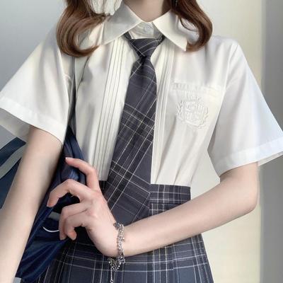 Студенческая рубашка с коротким рукавом Xingyaogao Original JK Uniform - универсальная летняя одежда для выпускного класса