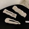 Hollow Geometric Side Bangs Hair Clips Fix Fringe Barrette Punk Hair Clips Metal Hair Pins