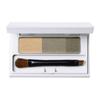 ORBIS Blend Eyebrow Compact (in Case with Mirror, 1 Brush Included) Charcoal Gray Powder Eyebrow