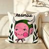 Art ZZodiac IIllustration Cushion Cover Pillow Case Antidustmite Pillowcase Silky Short Plush Sofa Cushion Cover hot