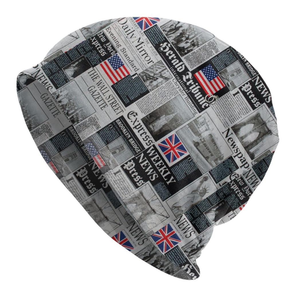 Великобритания, Лондон, британский символ, шляпа с капюшоном, вязаные шапки, унисекс, для женщин, унисекс, для взрослых, с флагом Соединенного Королевства, теплые зимние шапки с черепами, шапка