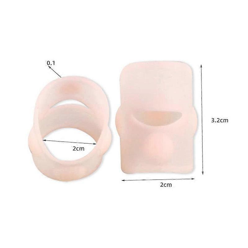 5Pcs Silicone Ingrown Toenail Treatment,Ingrown Toenail Correcting Tool Pain Relief Paronychia Treatment Corrector