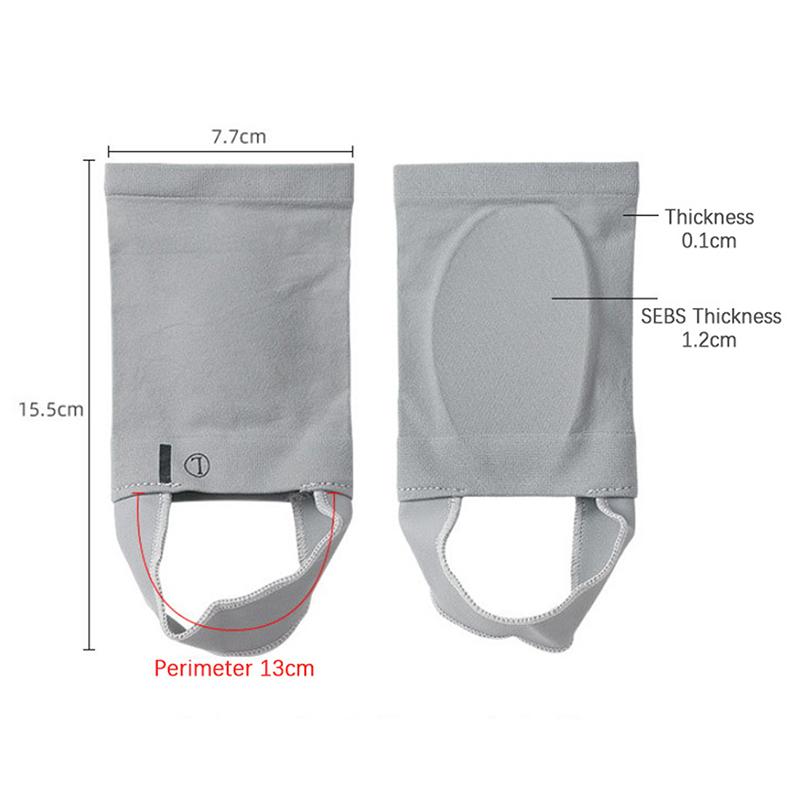 1 пара рукавов для поддержки свода стопы, подошвенный фасциит, ортические стельки, подушечки для ухода за ногами