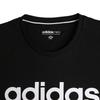 adidas Crew Logo T-Shirt 'Black White' Men's EI4713
