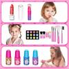 58 предметов Rose Hollyhi Детский набор косметики для девочек Косметический оттенок Блеск для губ и т. д.. Подарок племяннику на день рождения, Рождество, 1 шт.