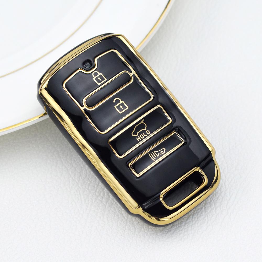 Чехол для ключей из ТПУ с 4 кнопками, брелок для KIA Cadenza K9 K7 K-04 Sorento K900 K7 Key 2013