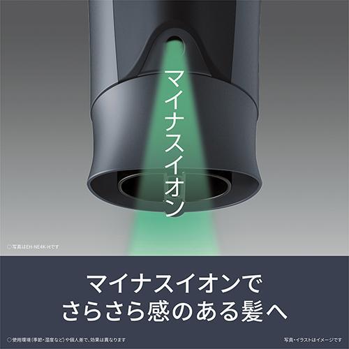 Panasonic EH-NE4K-H Dark Gray Hair Dryer Ionity High Airflow Fast Drying