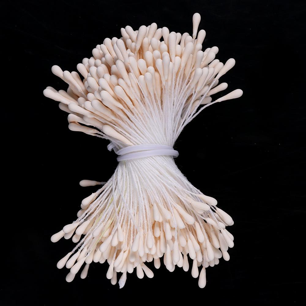 400/800pcs Flowers Stamen 57mm DIY Artificial Flowers Wreath For Wedding Party Home Decor Flower Core Stamen Flower Accessories