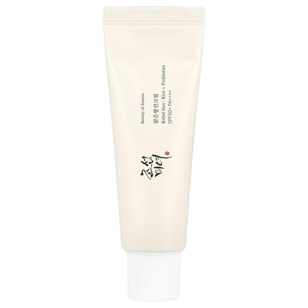Beauty of Joseon Прозрачный рисовый солнцезащитный крем, рис + пробиотик, SPF 50+ PA +++, 50 мл
