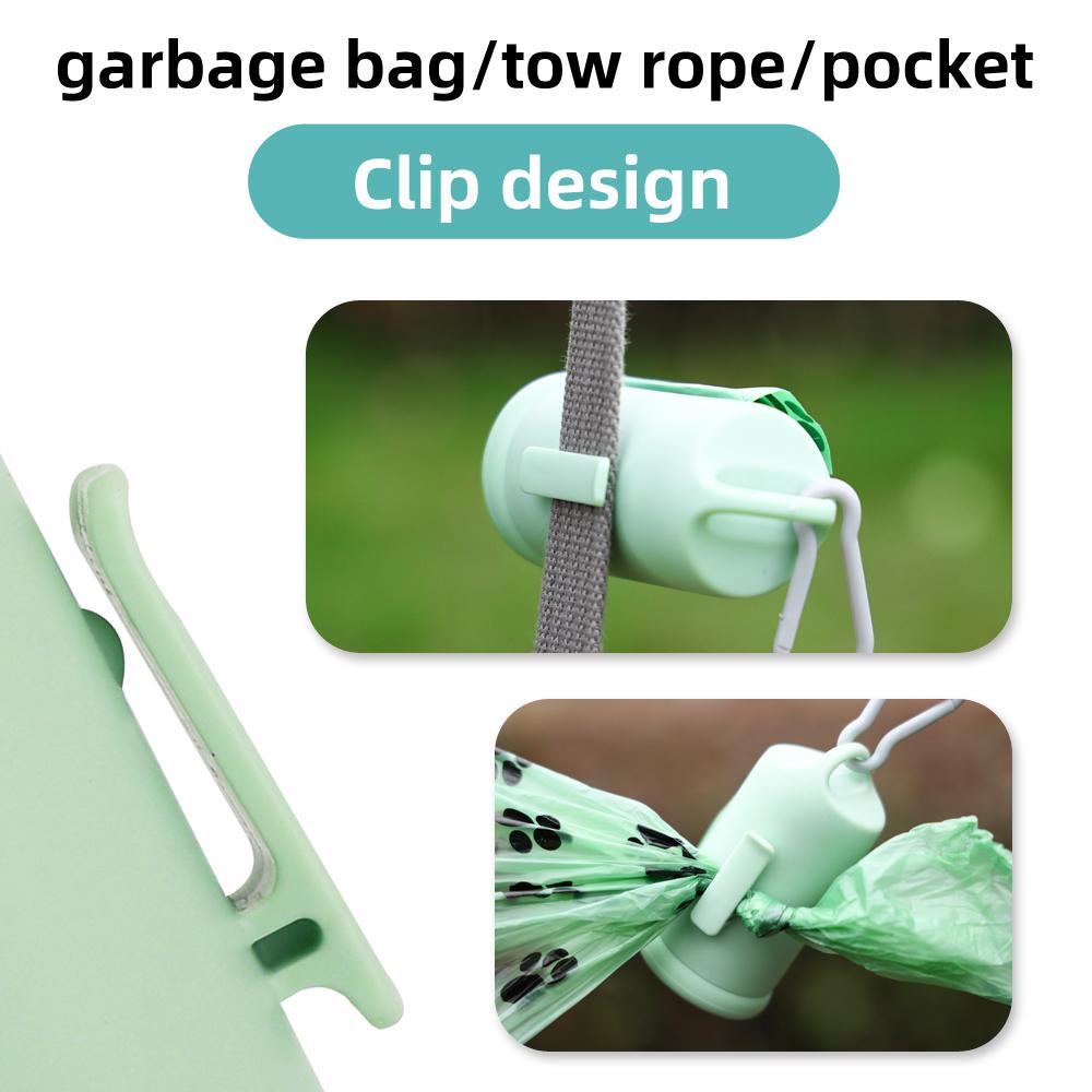 Портативный диспенсер для собачьих какашек, мешок для отходов для домашних животных, ящик для хранения мусора, чихуахуа, йоркширский питомец