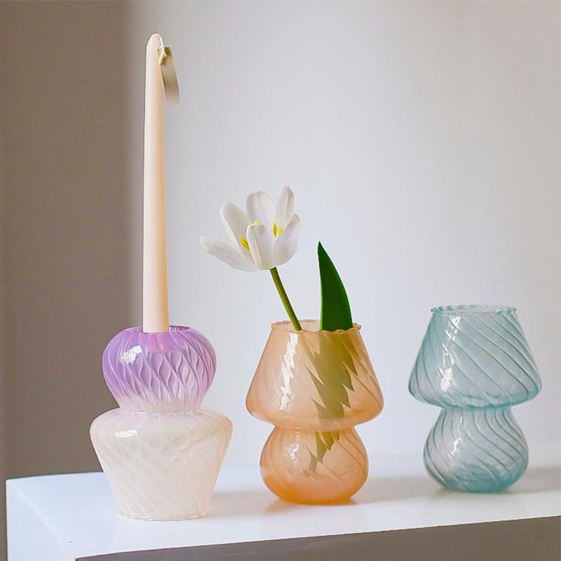 Стеклянная художественная ваза, гидропонная ваза, цветочная композиция, домашний декор, настольные украшения, украшение сада